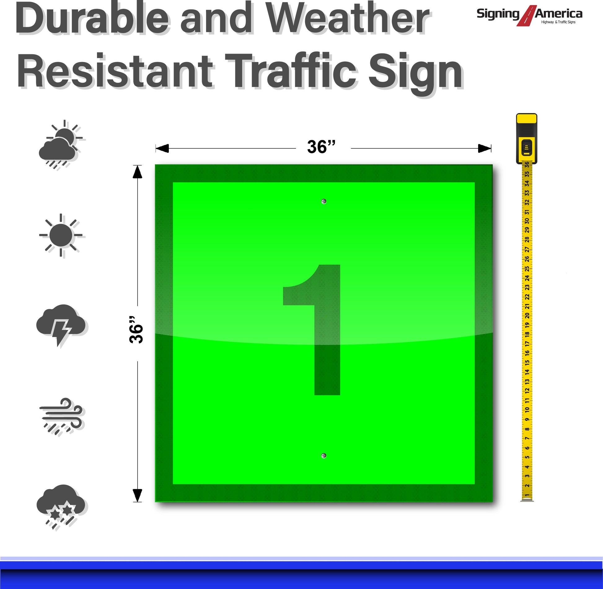 Channel Marker SG1 - Green Port Daymark