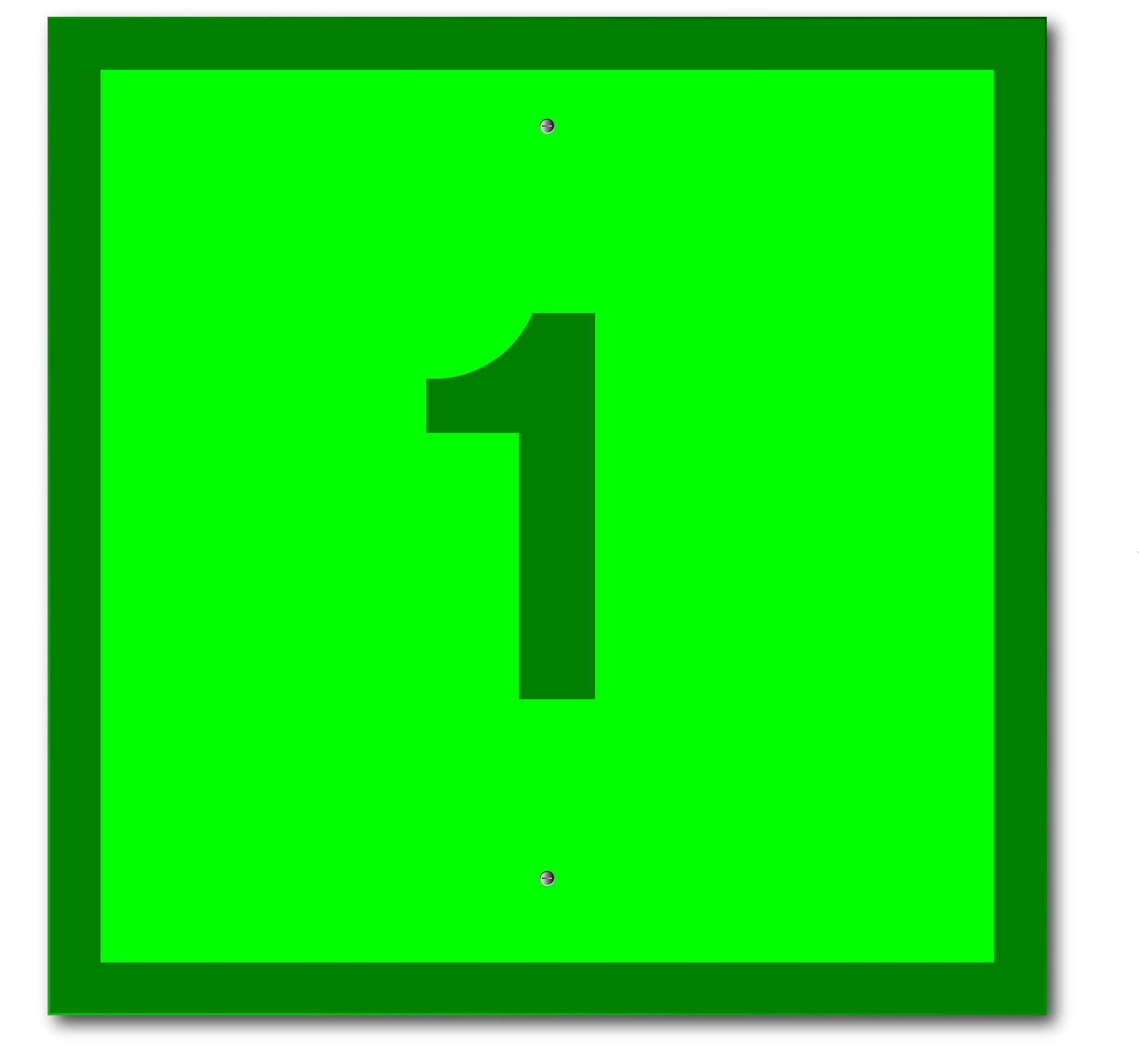 Channel Marker SG1 - Green Port Daymark